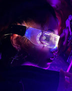 Cyberpunk 7 Colors Changing Flashing LED Glasses