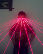 DJ Performance LED Rave Laser Glasses
