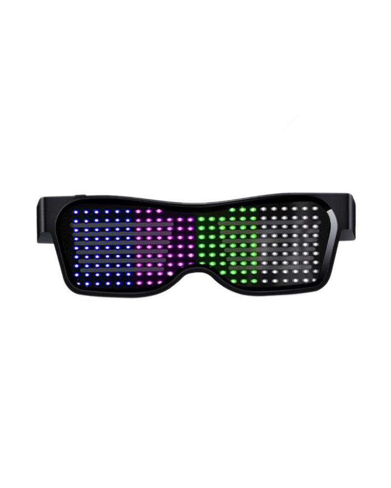 Cyberpunk LED Light Up Glasses  ( Customizable Text And Image Available)