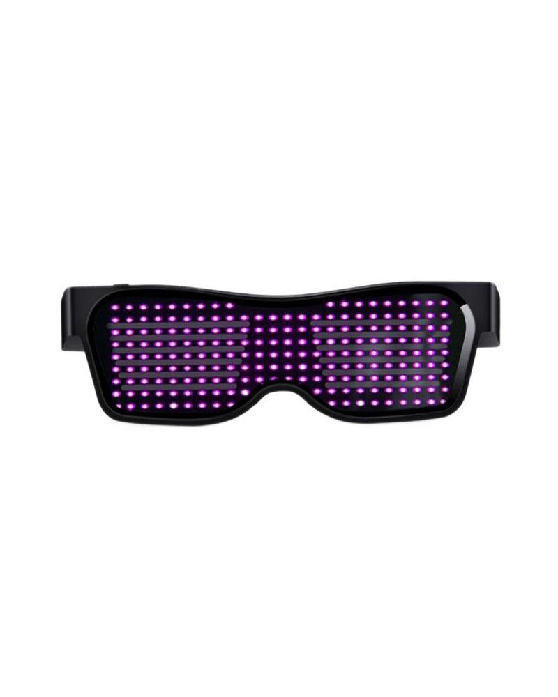 Cyberpunk LED Light Up Glasses  ( Customizable Text And Image Available)